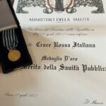 LA CRI HA RICEVUTO LA MEDAGLIA D’ORO AL MERITO DELLA SANITÀ PUBBLICA